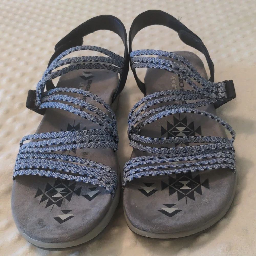 Skechers sandals sz 10 - Picture 2 of 3